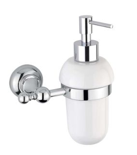 Диспенсер для жидкого мыла подвесной, хром Cezares APHRODITE-SOIS-01-M